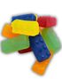 2 kg Candycrave Vegan Building Blocks - Stor Pose med Byggeklossformede Vingummibiter
