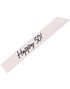 Happy 50 - Kremfarget Ordensbånd 76 cm