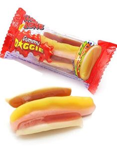 1 stk Gummi Zone Vingummi MINI Glutenfri Hot Dog