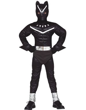 Black Panther Inspirert Barnekostyme