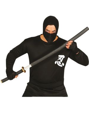 Langt Katana Ninjasverd med Slire 100 cm