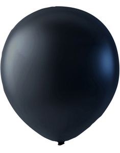 100 stk 13 cm - MEGAPACK - Sort Metallic Små Balloner