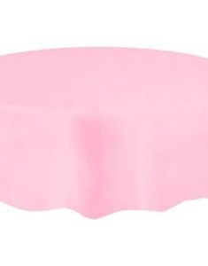 Lys Pink Rund Plastikdug 213 cm