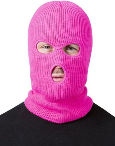 Neon Pink Balaklava/Finland Cap
