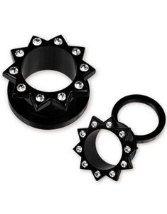 Star Shape - Sort Tunnel Piercing