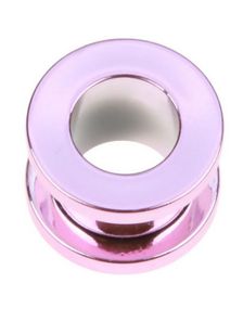 Metallic Rosa Piercing Tunnel