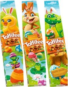 3 pk Toffifee med Assorterte Motiv - Hasselnøtt, Nougat og Sjokolade i Karamell 375 gram