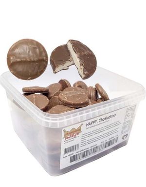 1,2 kg Franssons Konfektyrer Happy Chokladkola - Skum med Sjokoladetrekk