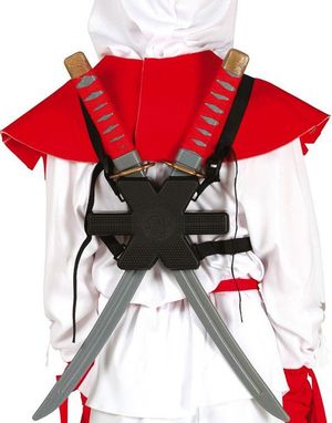 2 Samuraisverd med Skulder - 55 cm