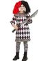 Creepy Clown Kostyme til Barn - 9-11 År