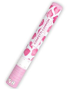 Pink Rosenblade - Konfettikanon 40 cm