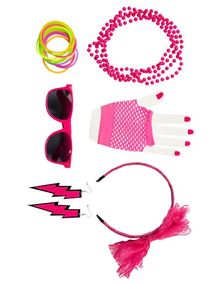 80 Talls Rosa Kostymesett