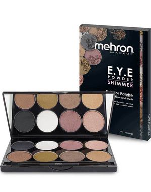 Mehron EYE Skimmer Palette - Sminkepalette med 8 Øjenskygger