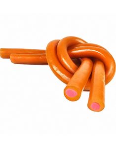 6 kg Finske Remmer med Bubblegum - 60 stk à 50 cm