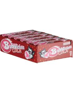 18 stk Bubblicious Cola Tyggegummi 38g - Hel Eske