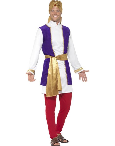 Arabisk Prins Aladdin Komplet Herrekostume