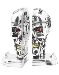 Terminator 2 Kranie Bogstøtter 18 cm