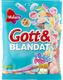 Godt og Blandet Fizzy Pop - Forskjellige Sure og Brusende Vingummibiter 130 gram