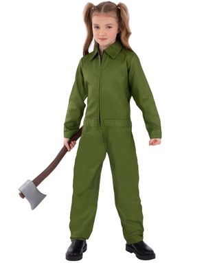 Grøn Jumpsuit Kostume til Børn