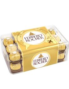 30 stk Ferrero Rocher Sjokoladekonfekt 375g