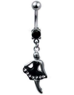 Cocktail Lady Navlepiercing - Sort