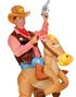 Oppustelig Cowboyhat - 30 cm