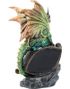 Eye of the Dragon - Grønn Dragefigur med LED-Lys 21 cm