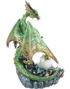 Emerald Oracle - Grønn Dragefigur 19 cm