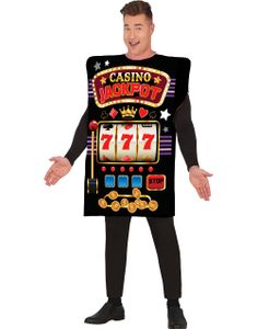 Morsom Spilleautomat / Casino Kostyme - Onesize Large