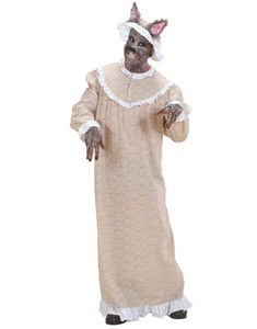 Bedstemor-Ulv Herrekostume