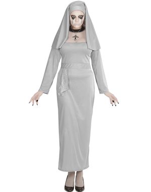 Spøgelsesnonne Damekostume