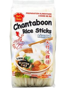 Rice Stick Noodles 5 mm - Chef's Choice 375 gram (Thailand)