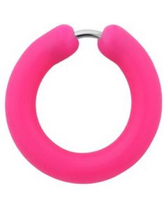 Silikone Pink Circle - Fake Piercing