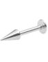 Long Spike Basic Labret Piercing