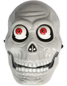 Smilende Skjelettmaske med Bevegelige Øyne