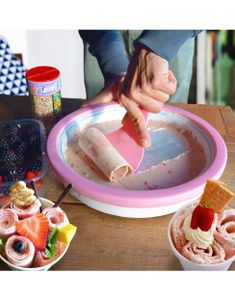 Rolling Ice Cream Grill - DIY Iskrem-Ruller Kit