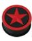 Red Stardom - Sort Piercing Plug