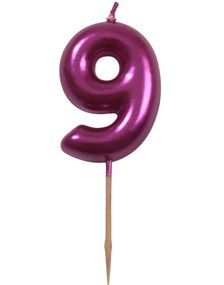 Tallet 9 - Metallisk Rosa Kakelys