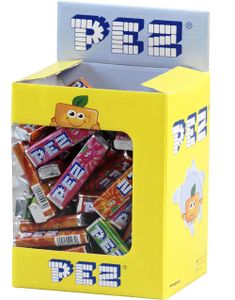 100 stk Pez Refills i Forskellig Smag - Hel Æske