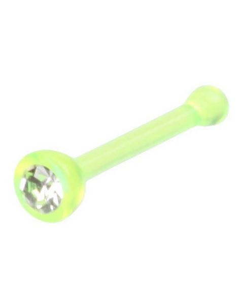 Diamond Touch Green - Næsepiercing