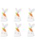 6 stk Happy Bunny Godteposer