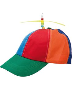 Farverig Cap med Propel