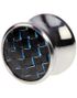 Carbon Fiber - Blå Piercing Plug