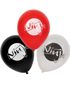 6 stk Latexballonger med Ninjamotiv - Ninjafest
