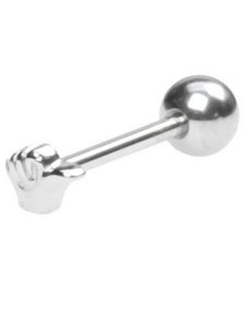 Tommelfinger op - Tungepiercing
