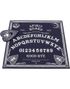 Black and White Spirit Board / Ouija Brett med Plakett 