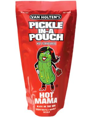 DATO PRODUKT - Van Holten's Hot Mama Jumbo Pickle (USA Import)