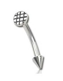 Hammer Spike - 1.2 x 8 mm Øjenbrynspiercing