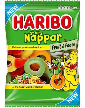 Haribo Store Frukt & Skum Smokker 120 gram