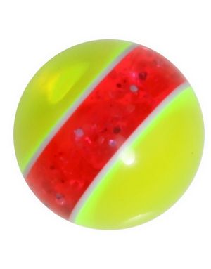 Gul og Rosa 6 mm Akrylkugle til 1,6 mm stang